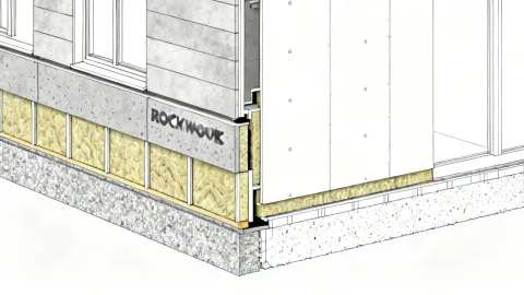 ROCKWOOL exterior wall insulation facade system