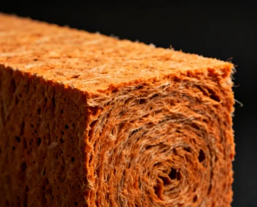 ROCKWOOL stone wool insulation product cross-section